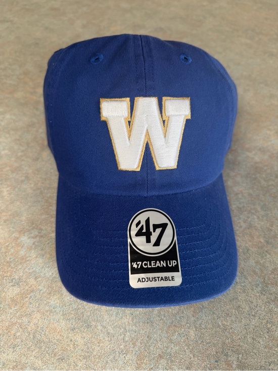 47 Accessories - '47 Royal Blue Cap with White and Gold W Patch